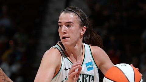 Sabrina Ionescu of the the New York Liberty.
