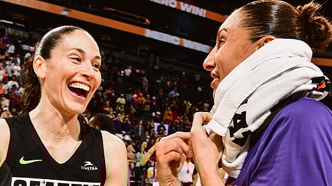 Sue Bird and Diana Taurasi - one more (last?) time.