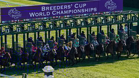 The Breeders' Cup returns to Keeneland on Nov. 4 and 5.