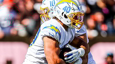 The Chargers have had success in the air and on the ground.,