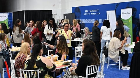 A women's meet-up at SBC North America.
