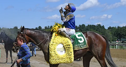 One of the great stories in sports, Cody's Wish. will be back in action at Belmont for today's Grade 1 Met Mile.