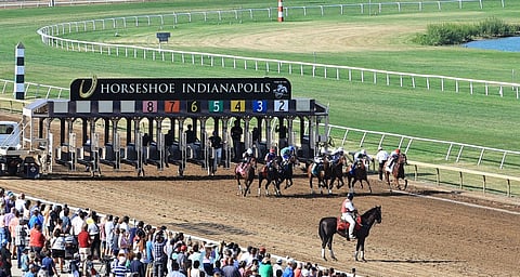 Racing at Horseshoe Indianapolis.