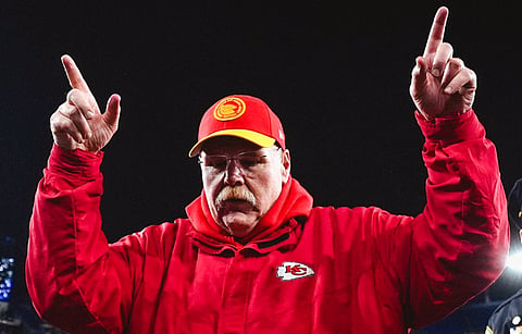 Chiefs coach Andy Reid.