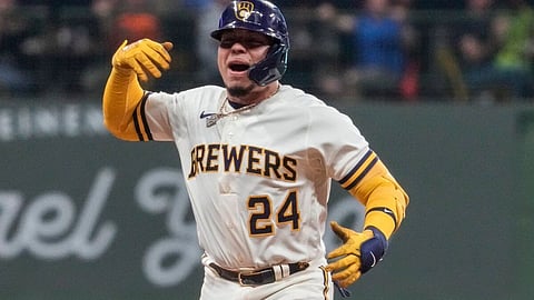 William Contreras and the Brewers are part of our MLB best bets card for Monday!