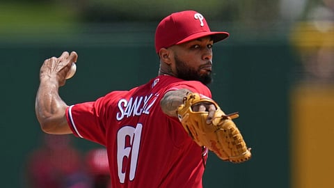 One of our MLB best bets for Monday is on Cristopher Sanchez and the Phillies.