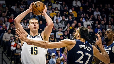 Nikola Jokic has looked unstoppable in the Nuggets 3 wins this series.