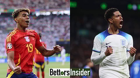 Spain vs England Betting Preview for Euro Final