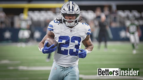 Rico Dowdle is in line to be the workhorse back behind a solid Dallas Cowboys offensive line.