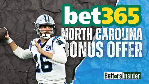 Bet365 Bonus Offer in North Carolina