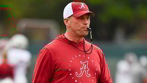 One of our top season win total bets involves Kalen DeBoer and the Alabama Crimson Tide.