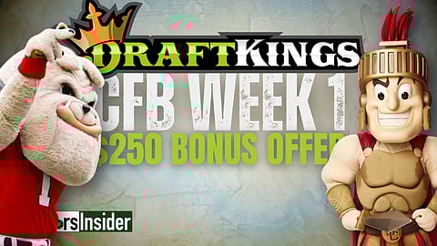 DraftKings Promo Code Get Up to $250 for College Football Week 1