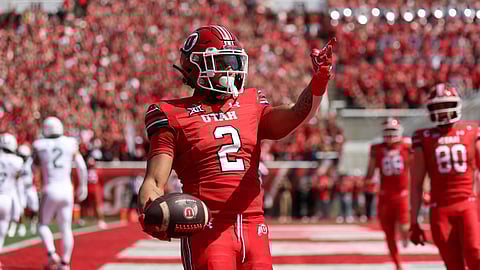 Utah Utes playing against Colorado State