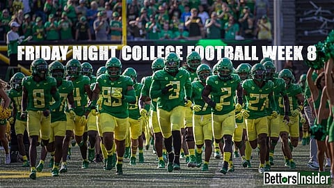 week 8 friday night college football