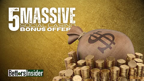 5 Massive Social Casino Bonus Offers You Need to Cash In On