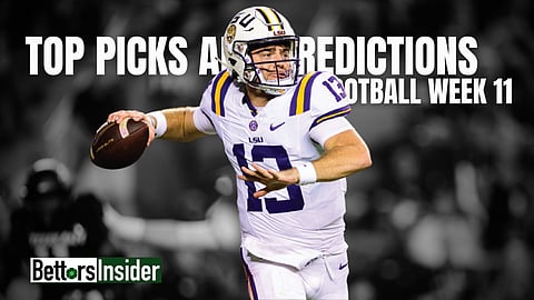 College Football Picks for Week 11