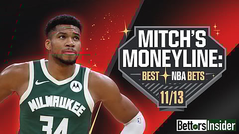 Moneyline picks 11/13