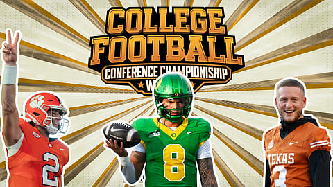 College Football Conference Championship Weekend Picks and Predictions