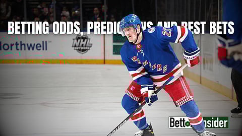 Adam Fox and the New York Rangers take on the Buffalo Sabres