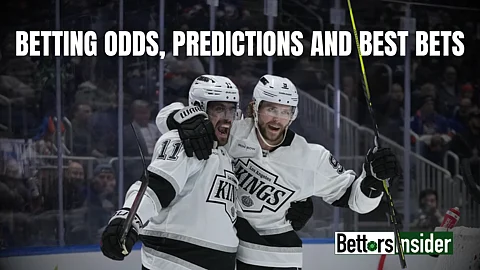 Adrian Kempe of the Los Angeles Kings Celebrates After a Game Tying Goal