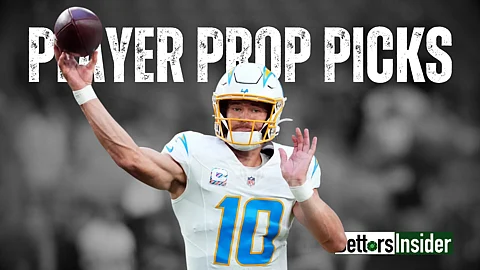 Justin Herbert of the Los Angeles Chargers is one of the best player prop bets for TNF