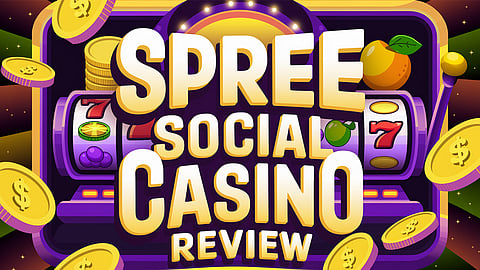 Play at one of the hottest new sweepstakes casino Spree!