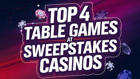 table games at sweeps