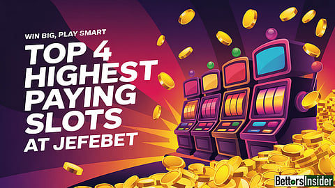 Top paying slots at jefebet