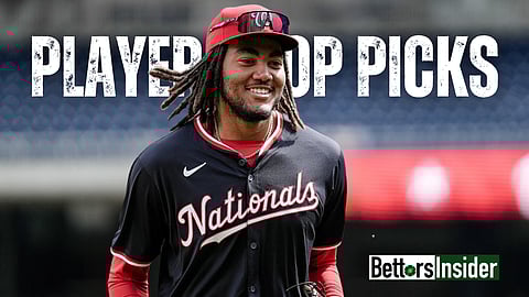 James Wood of the Washington Nationals looks for another home run against the Pirates tonight