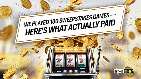 We played 100 sweepstakes casino games and these 3 actually paid out