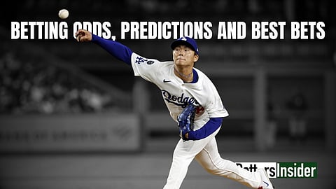 Yoshinobu Yamamoto of the Los Angeles Dodgers delivers a pitch against the Arizona Diamondbacks