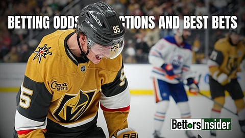Jack Eichel of the Vegas Golden Knights leads the offense as they face the Edmonton Oilers in Game 4 of the NHL Playoffs