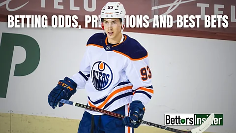 Ryan Nugent-Hopkins of the Edmonton Oilers looks to extend his point streak in Game 5 vs the Golden Knights