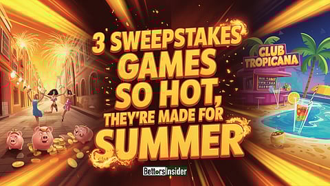 3 Sweepstakes Casino Games So Hot, They’re Made for Summer