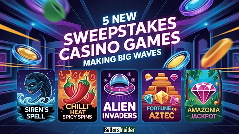 5 New Sweepstakes Casino Games Making Big Waves