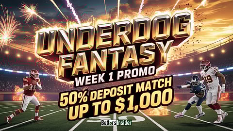 Underdog Fantasy Is Kicking Off NFL Week 1 With a Huge Deposit Match