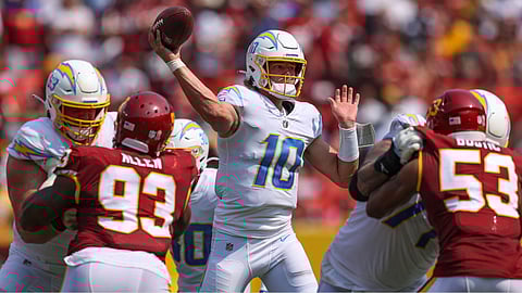 Commanders vs Chargers 3 Player Props and Best Bet for October 5