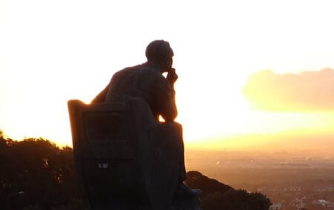 Statue of Rhodes, formerly at UCT