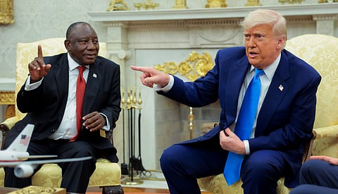 Ramaphosa ambushed as Trump revives genocide claims
