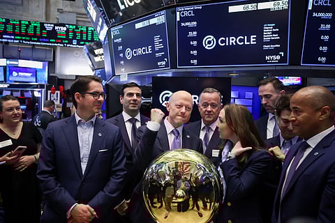 Jeremy Allaire, chief executive officer of Circle, during the company's initial public offering.