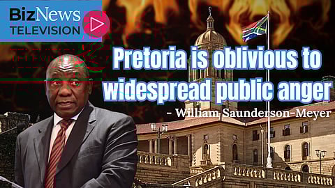WSM: Pretoria is oblivious to widespread public anger, many potential sparks that could inflame SA