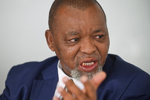 Gwede Mantashe, South Africa’s mineral and petroleum resources minister