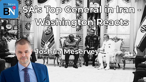 Washington thinktank exec shares US view on SANDF Chief “solidarity” visit to Iran - it’s not pretty