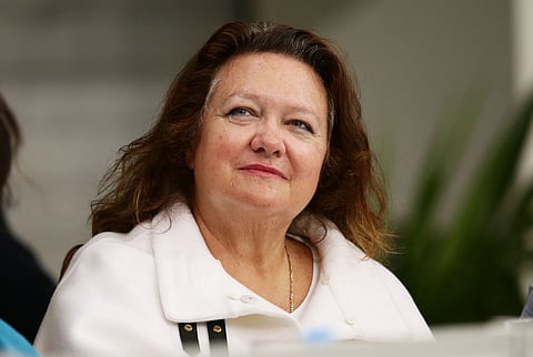 Gina Rinehart in 2015.