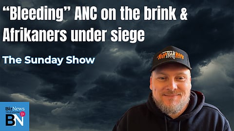 The Sunday Show - Renaldo Gouws: “Bleeding” ANC on the brink and Afrikaners under siege…