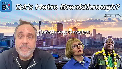 DA to win SA’s Metros? Polling guru Van Onselen says big changes on cards
