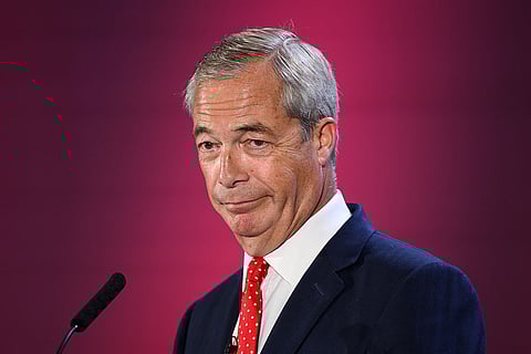 Reform UK Leader Nigel Farage.