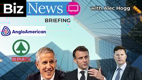 BN Briefing: Hendrik du Toit’s warning, Anglo’s mega-merger, Macron’s crisis and JSE shake-ups