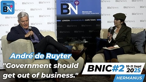 BNIC#2 de Ruyter Q&A: Private sector, not politicians, hold key to SA’s energy future