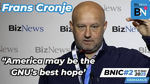 BNIC#2 Frans Cronje: Easy fixes, huge stakes - reform now or face a balkanised South Africa